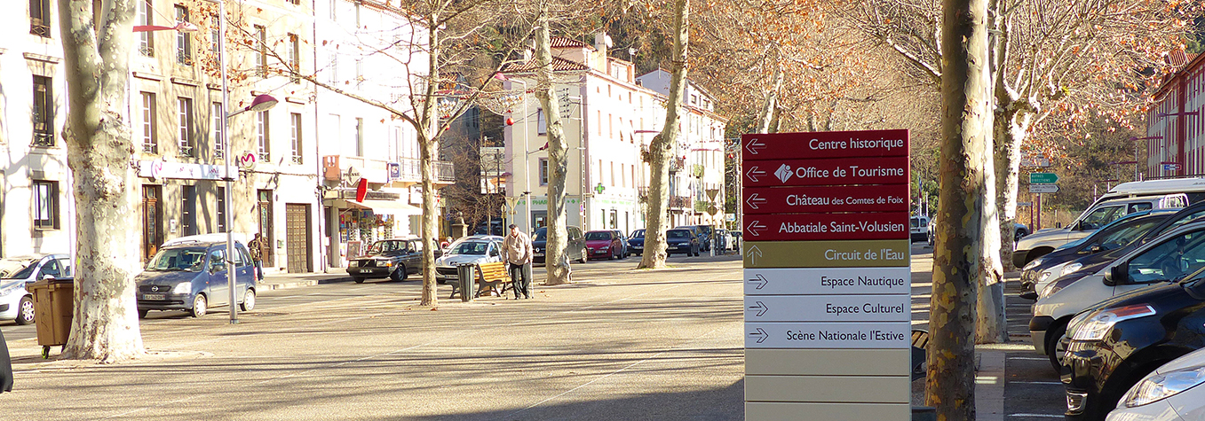 Totem patrimoine Foix