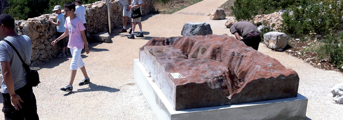 maquette Cirque de Navacelles