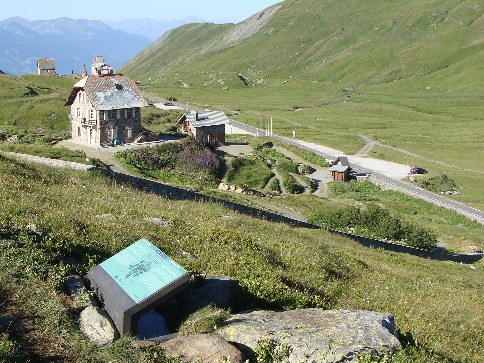 pupitre béton Col du Petit-Saint-Bernard